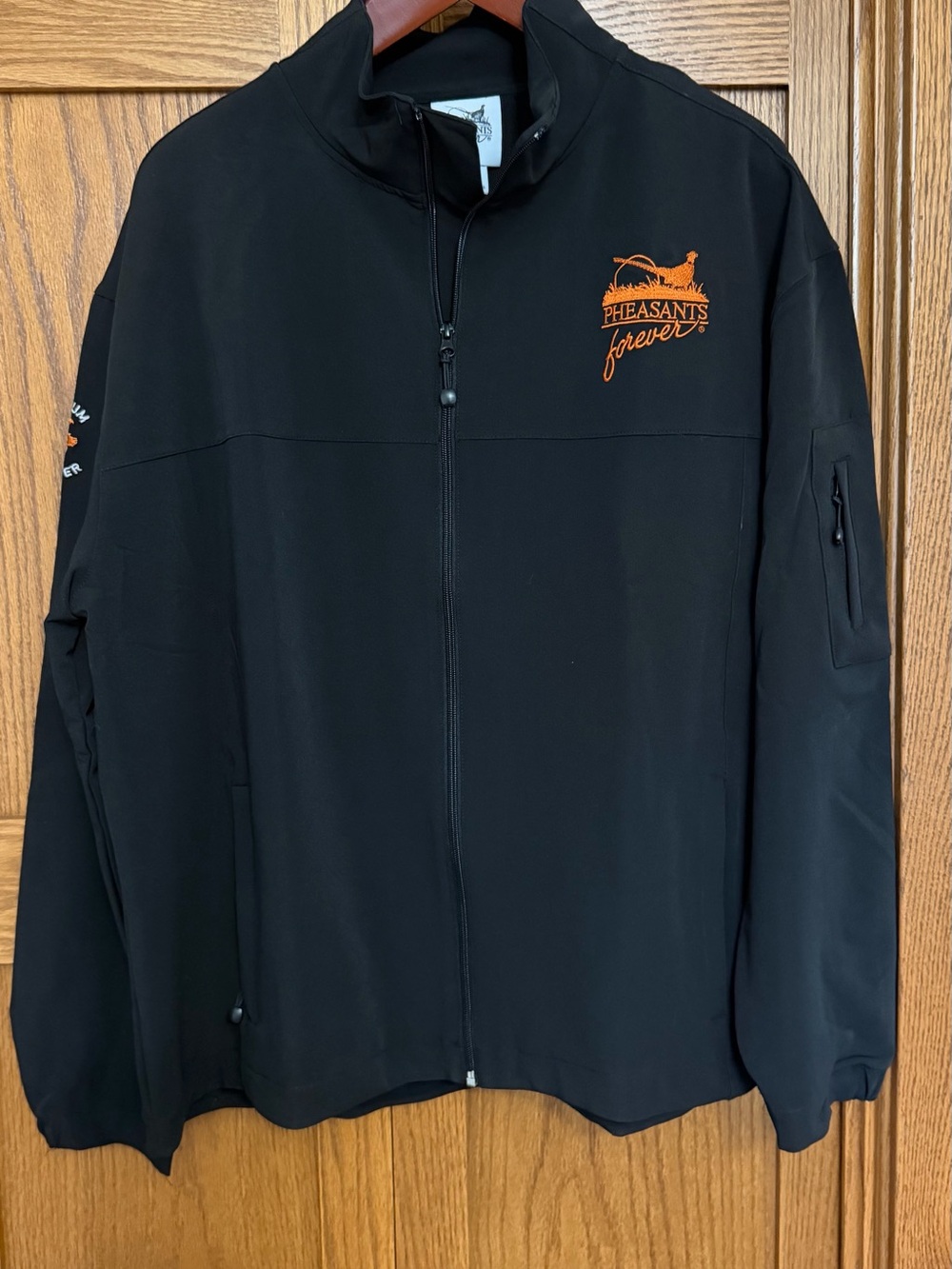 Men's Pheasants Forever Black Softshell Jacket